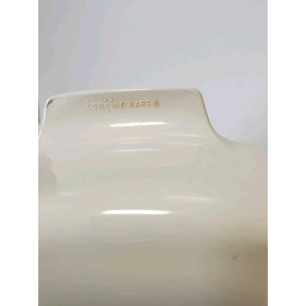 Vintage Corning Ware Abundance 6Pc Casserole Set Pyrex Lids USA Made Cottagecore
